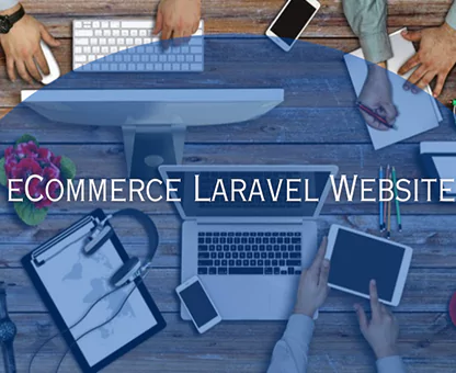 E-commerce laravel website